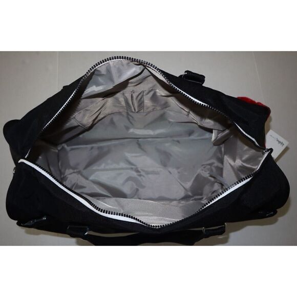 Kipling KI9025 Unisex L Black/White/Rainbow Itska N2 Weekender Duffle Bag $169+ - Picture 12 of 16